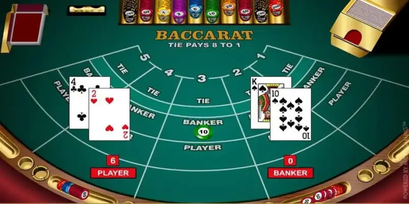 Cách tính điểm baccarat i9BET chi tiết